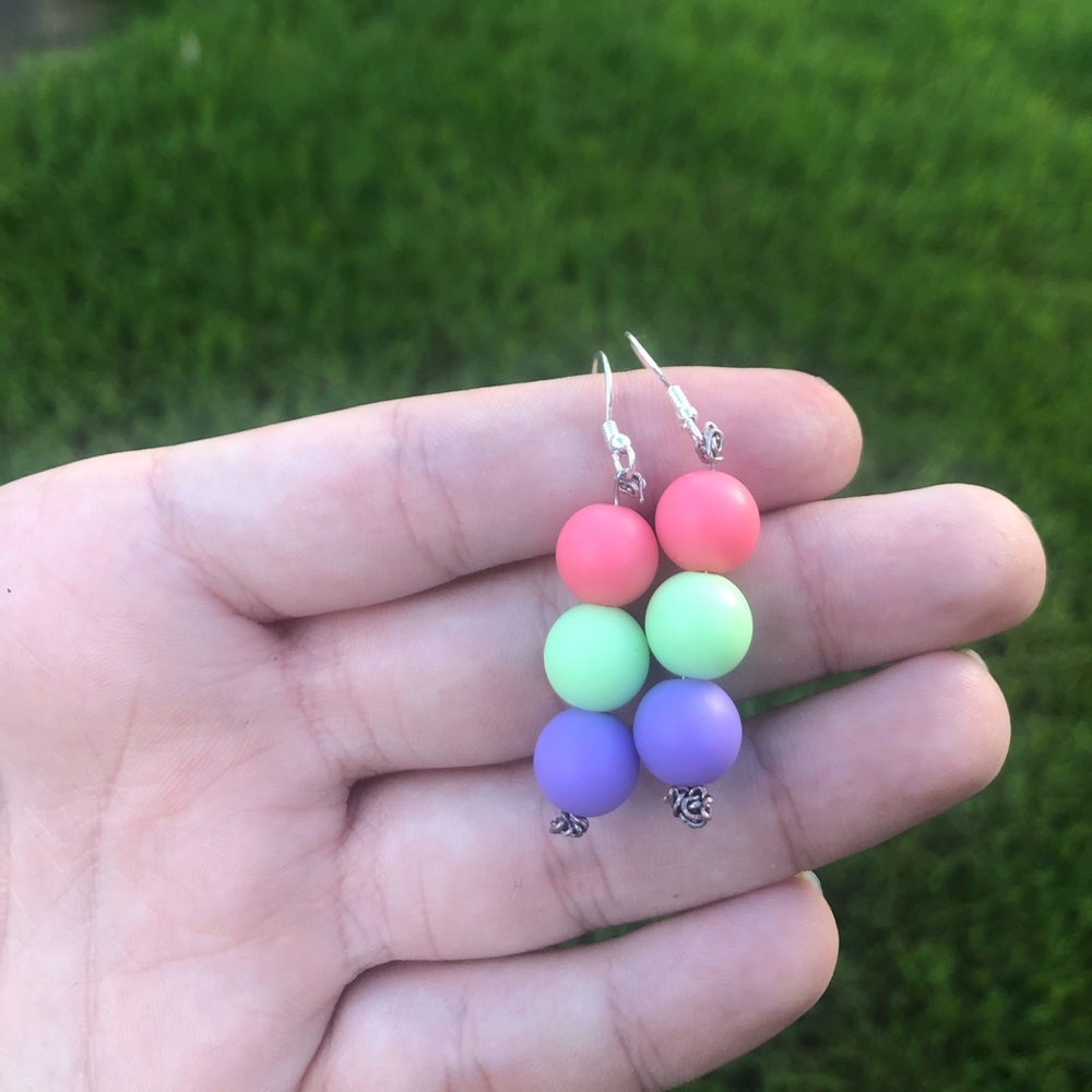 Handmade earrings by me :))))